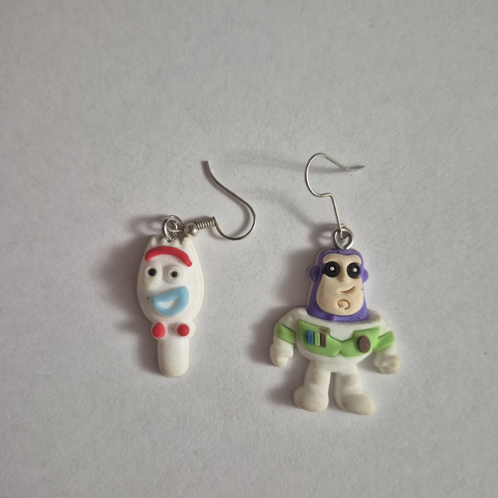 Toy Story Character Earrings for Kids